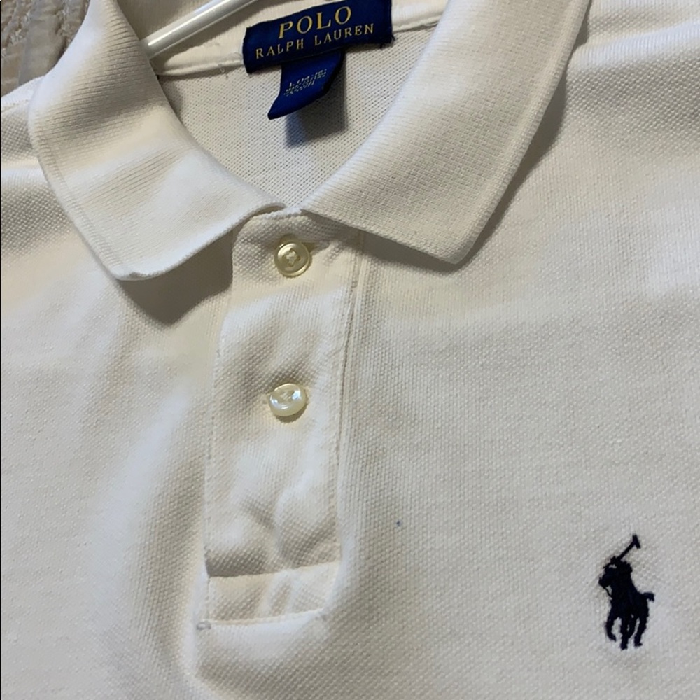 Very Nice White Polo Shirt, worn once